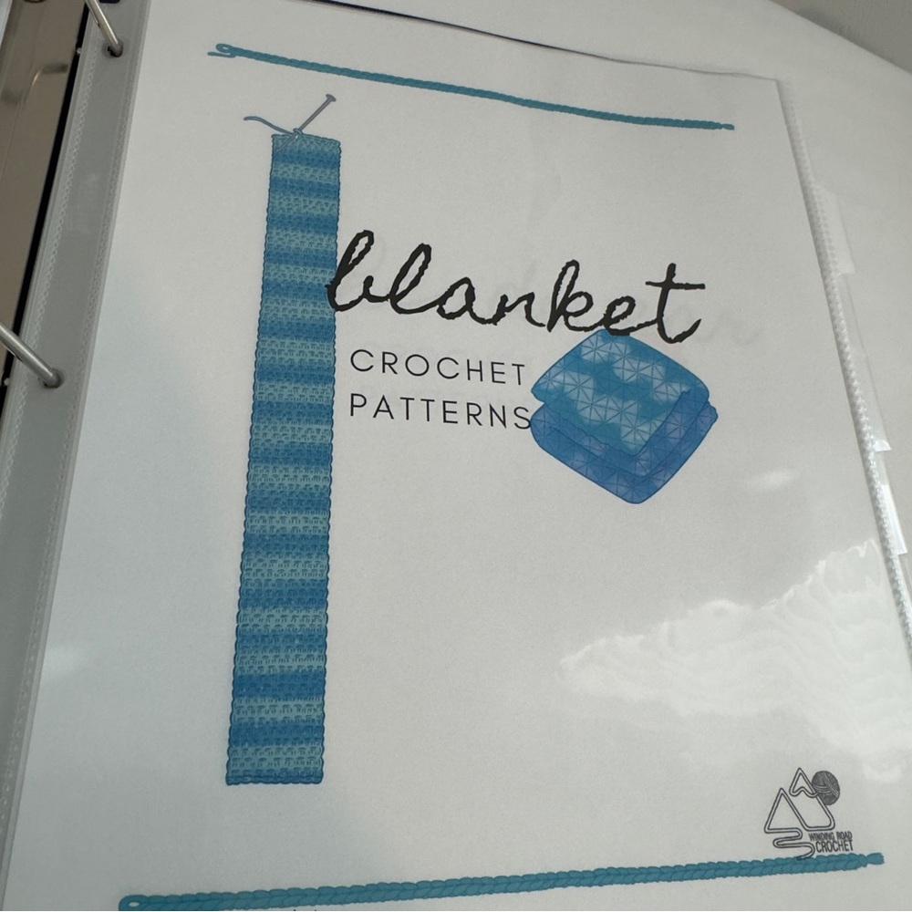 Crochet Project Binder With Over 40 Patterns - Picture 6 of 11
